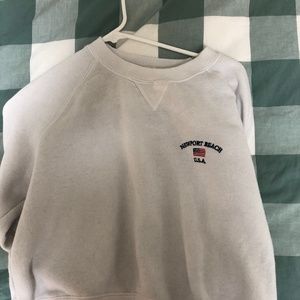 newport beach brandy melville john galt crewneck